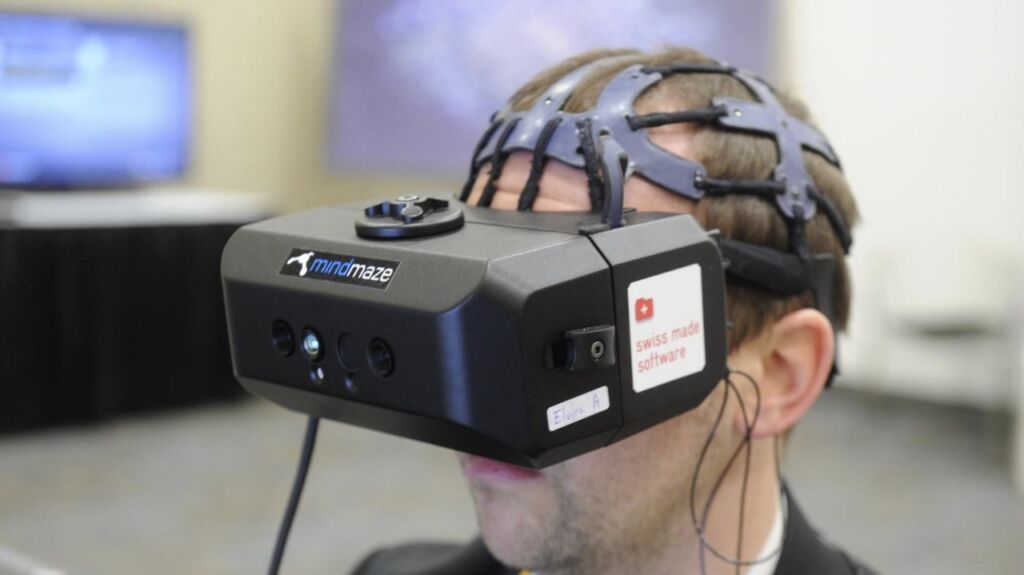  810 Neuroscience VR MindMaze Brain Computer Interface For 