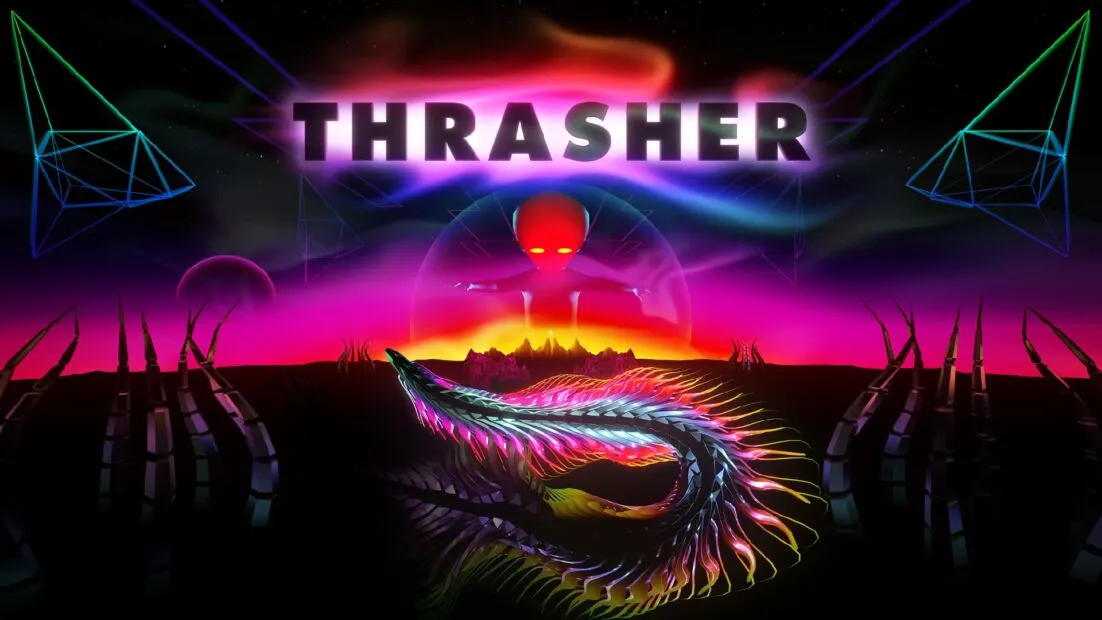 Cover art for THRASHER VR game